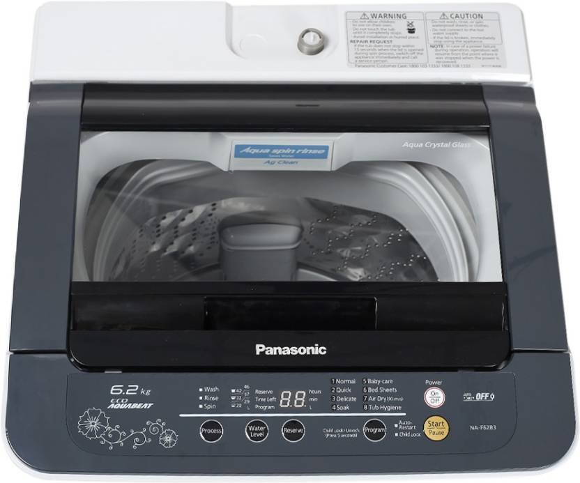 Panasonic 6.2 kg Fully Automatic Top Load Washing Machine, NAF62A7HRB
