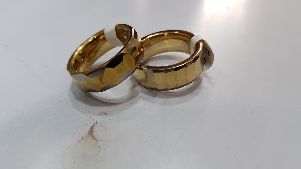 Tungsten Gold Ring at Rs 95/piece चुंबकीय फिंगर रिंग