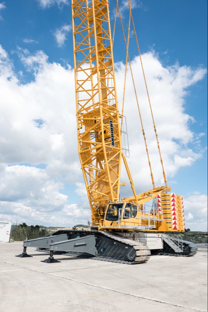 Liebherr LR 1500 500 ton Crawler Crane, specification and features
