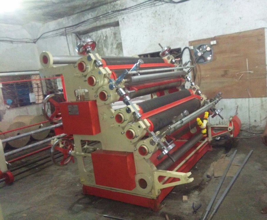 Corrugated Board Making Machine at Rs 725000/piece नालीदार बोर्ड