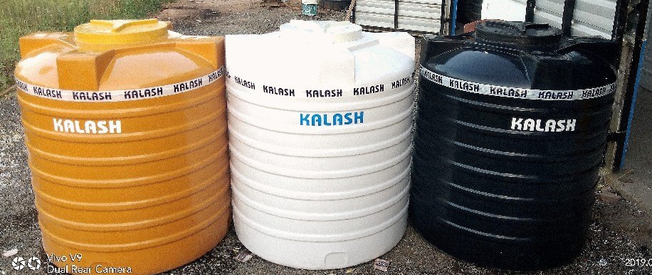 500L 3 kalash water tank, Size 1000ltr, Capacity 1000, Rs 3.9 /liter