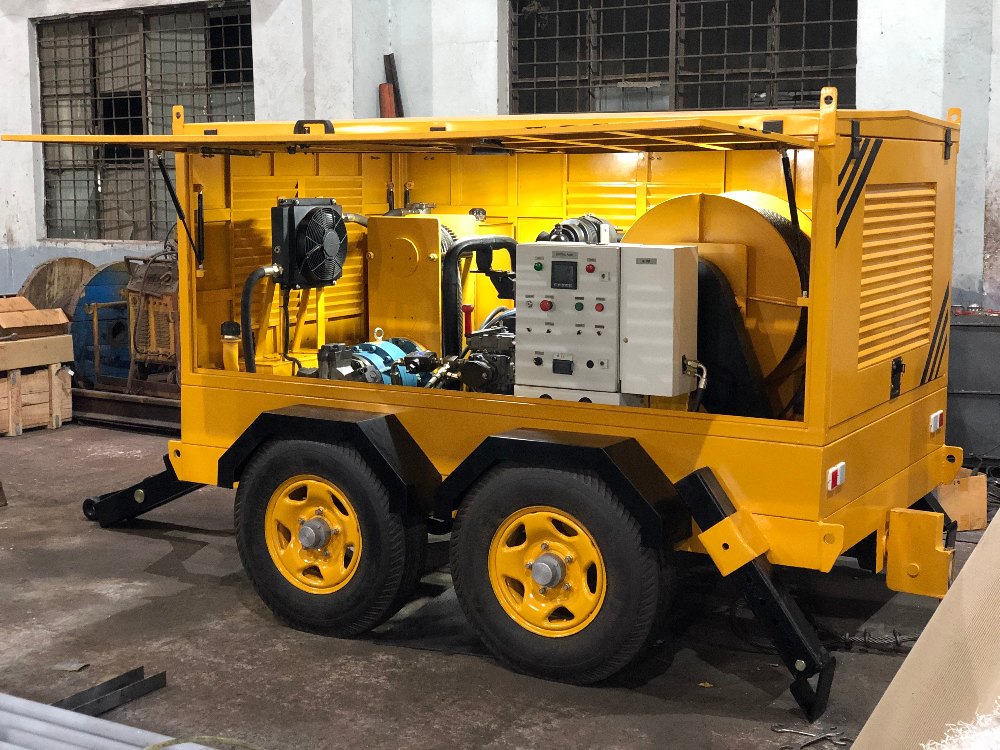 Cable Pulling Capstan Winch Electrically Operated, cable pulling