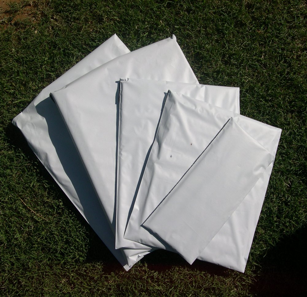 LDPE Plain Courier Bag, Size 250 gm to 10 kg, Pelican Poly & Pallets