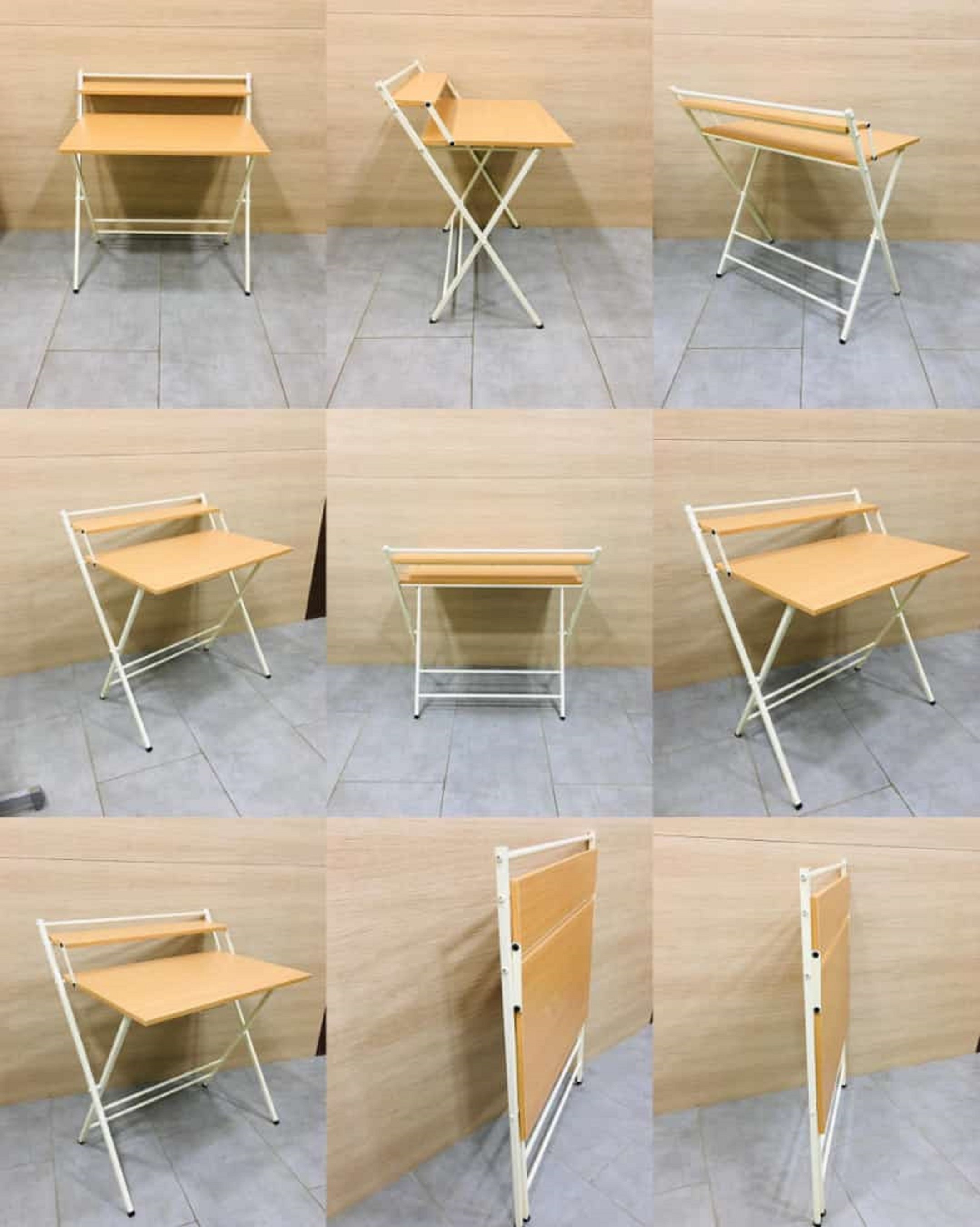 Brown Rectangular/ Multipurpose Folding Table, ID 22388927597