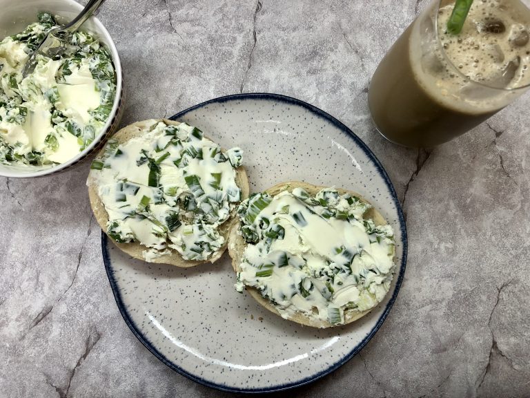 Homemade Scallion Cream Cheese 500 Spatulas