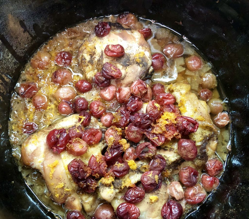 Slow Cooker Cranberry Orange Chicken 500 Spatulas