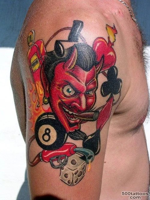 Devil tattoo photo num 22714