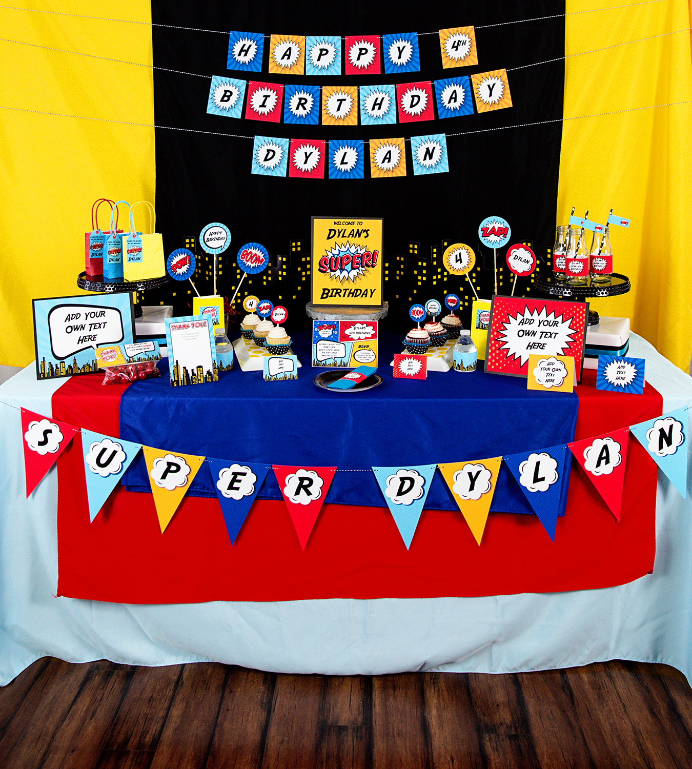 Superhero Party Decorations 505 Design, Inc