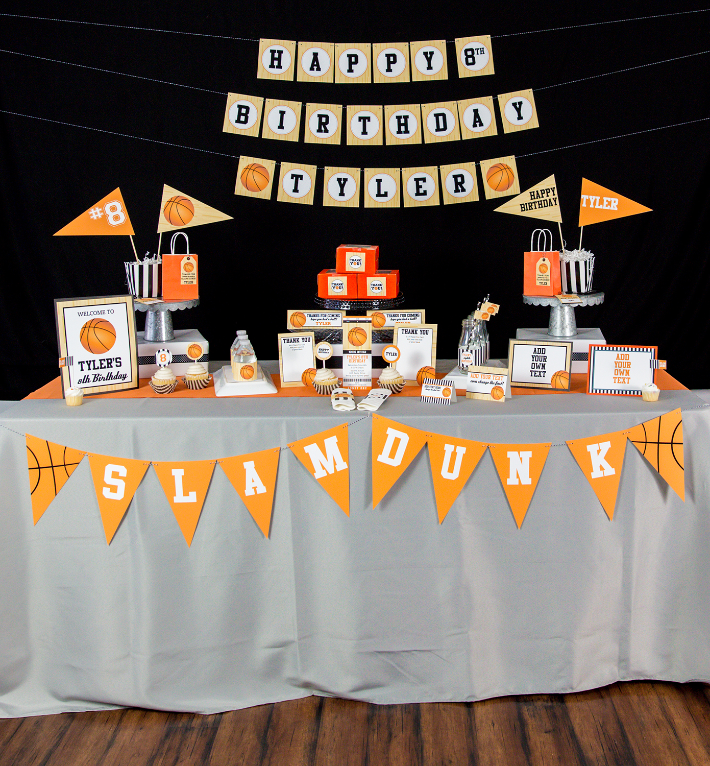 Basketball Party Decorations and Invitation Set 505 Design, Inc