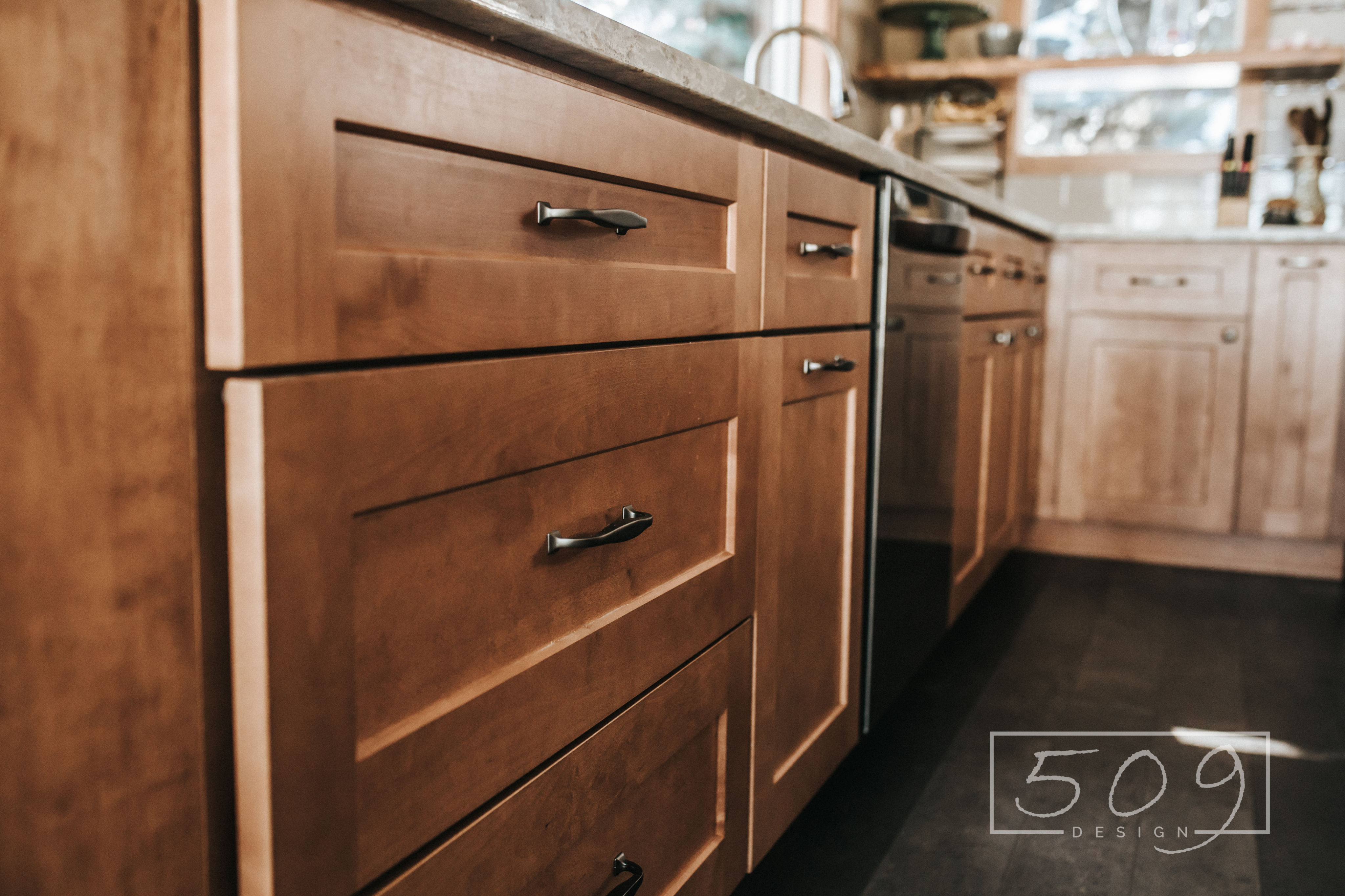 Kitchen to match the existing woodwork 509 Design