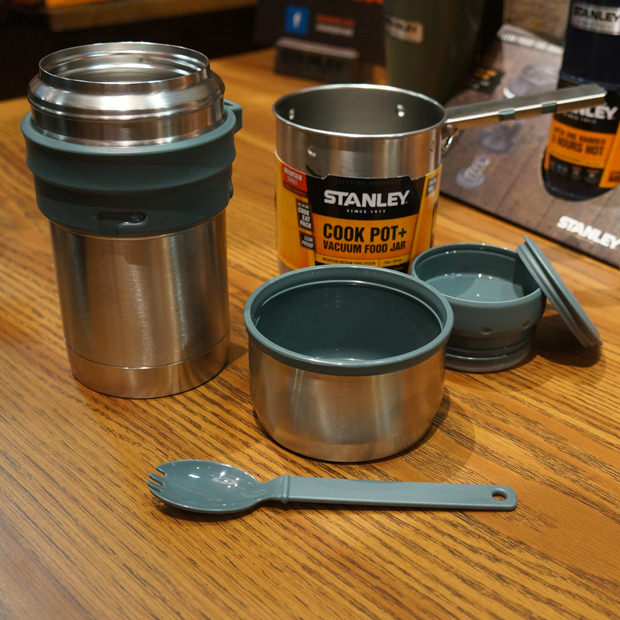 Stanley Cook Pot and Vacuum Food Jar 50 Campfires