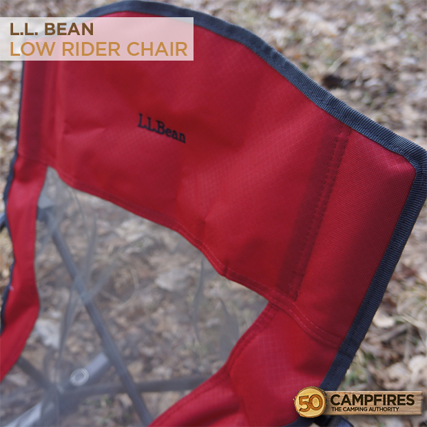 L.L.Bean Low Rider Camp Chair Review 50 Campfires