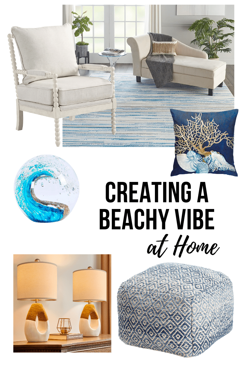 Creating A Beachy Vibe at Home