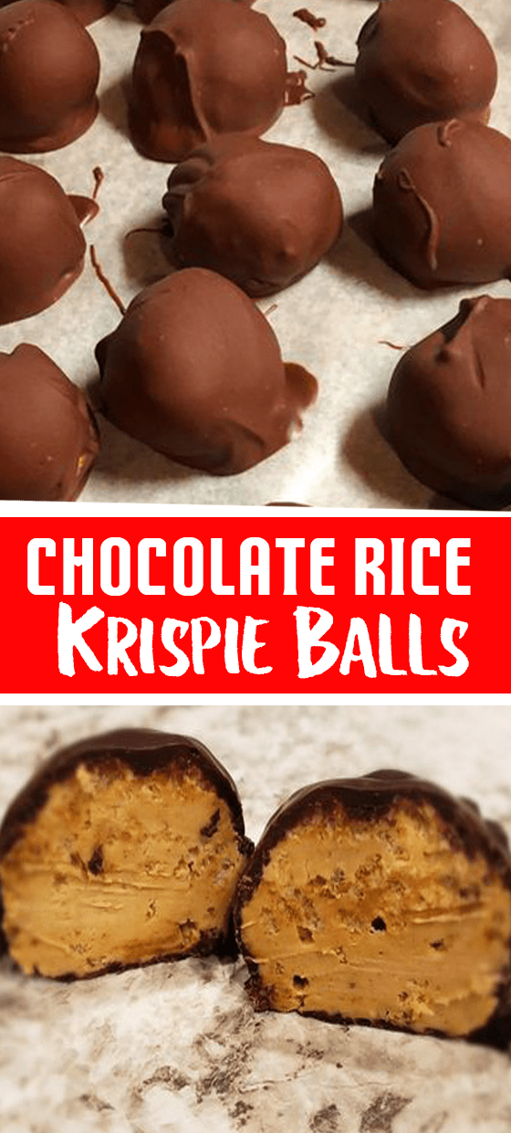 Chocolate Rice Krispie Balls Recipe