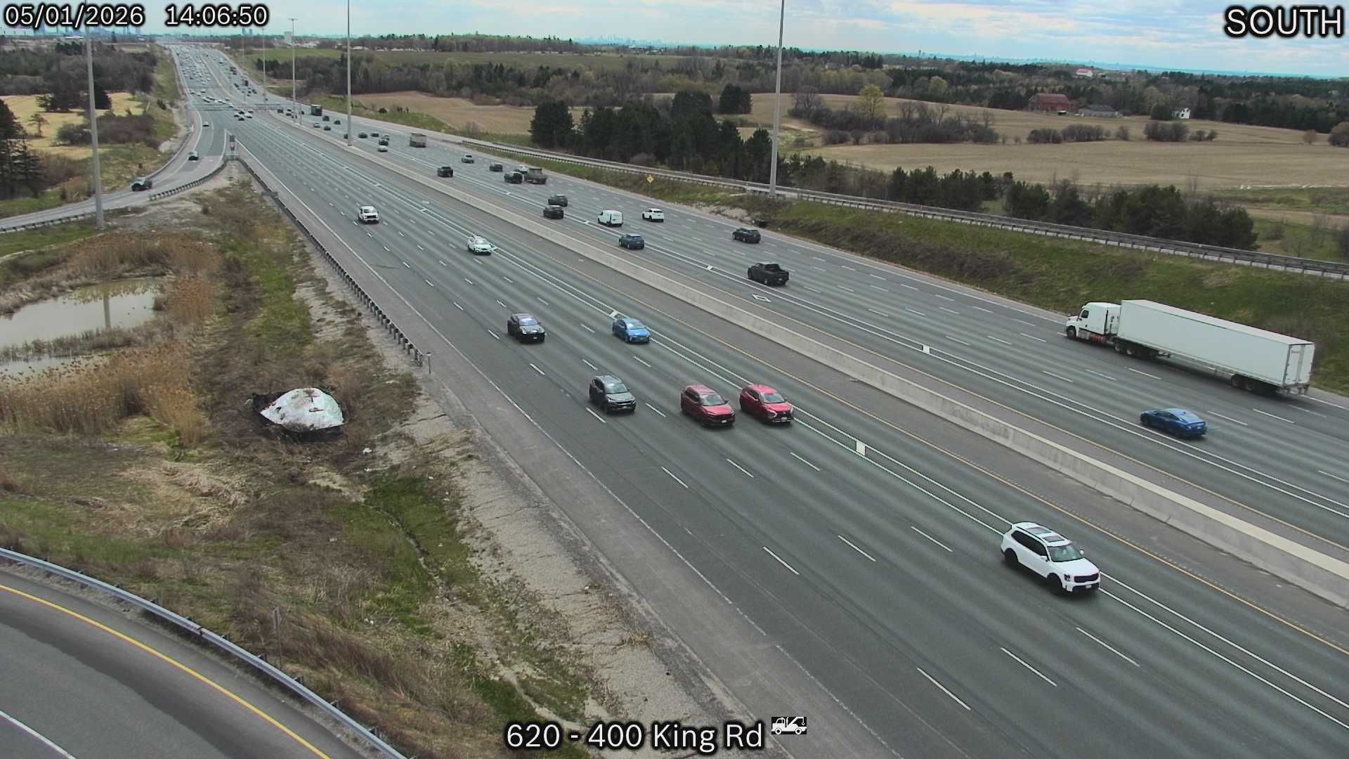 Highway 400 live traffic cameras all Highway 400 traffic cameras from