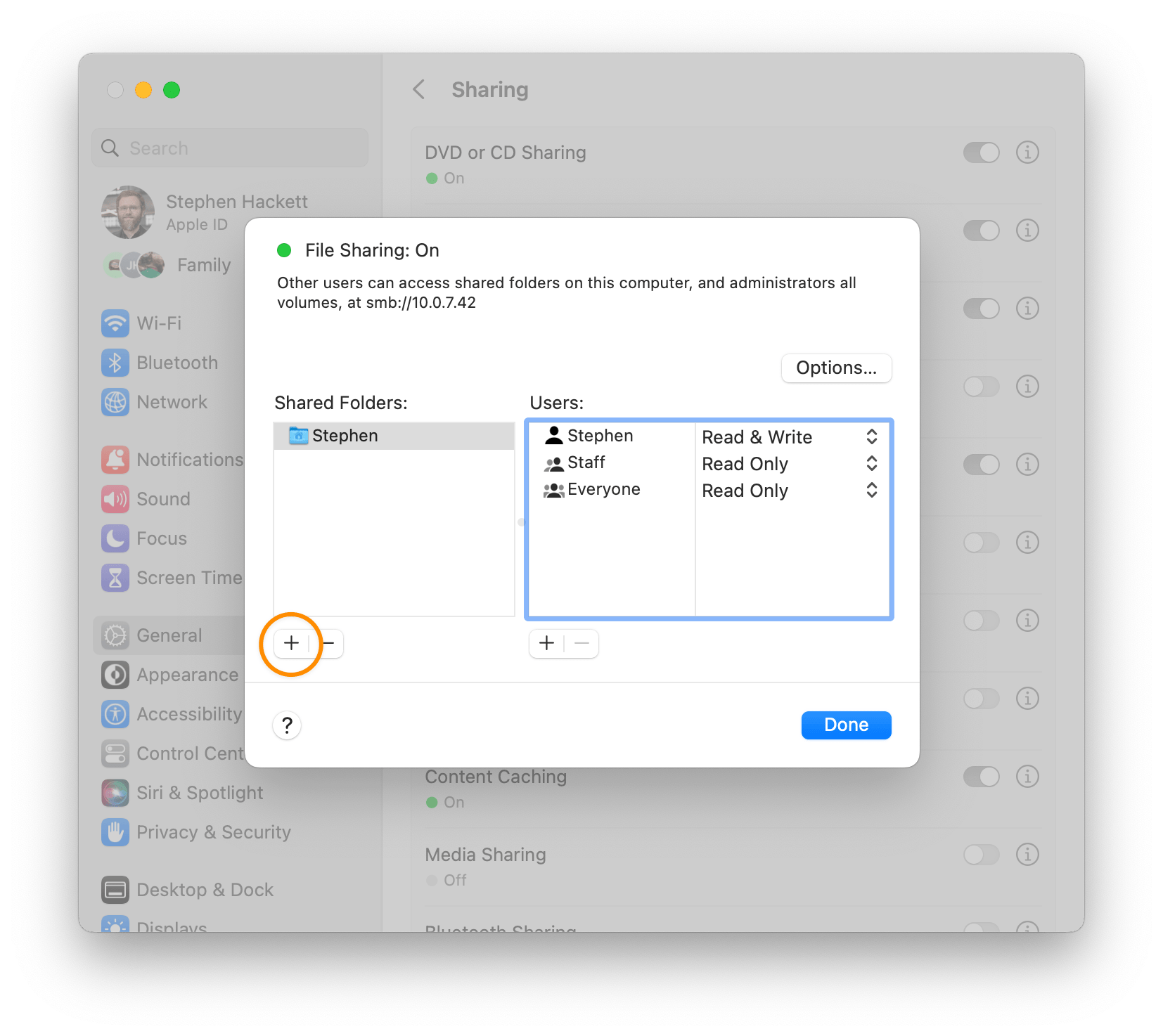 How to Set up Time Machine Server in macOS Ventura or Later 512 Pixels