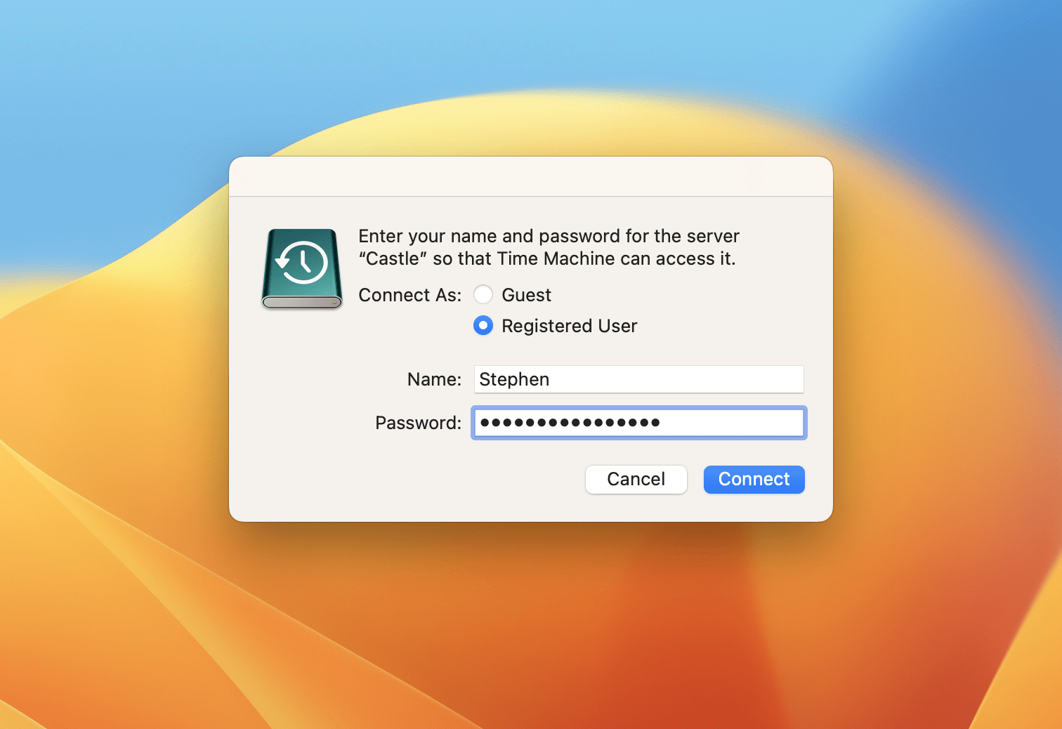 How to Set up Time Machine Server in macOS Ventura or Later 512 Pixels