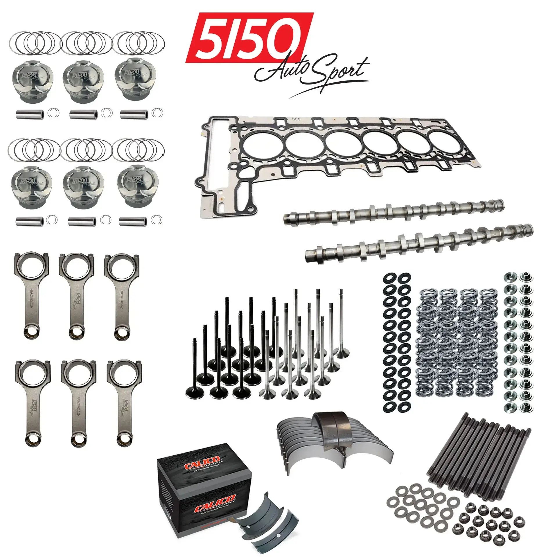 BMW S55 Complete Engine Build Kit by 5150 AutoSport