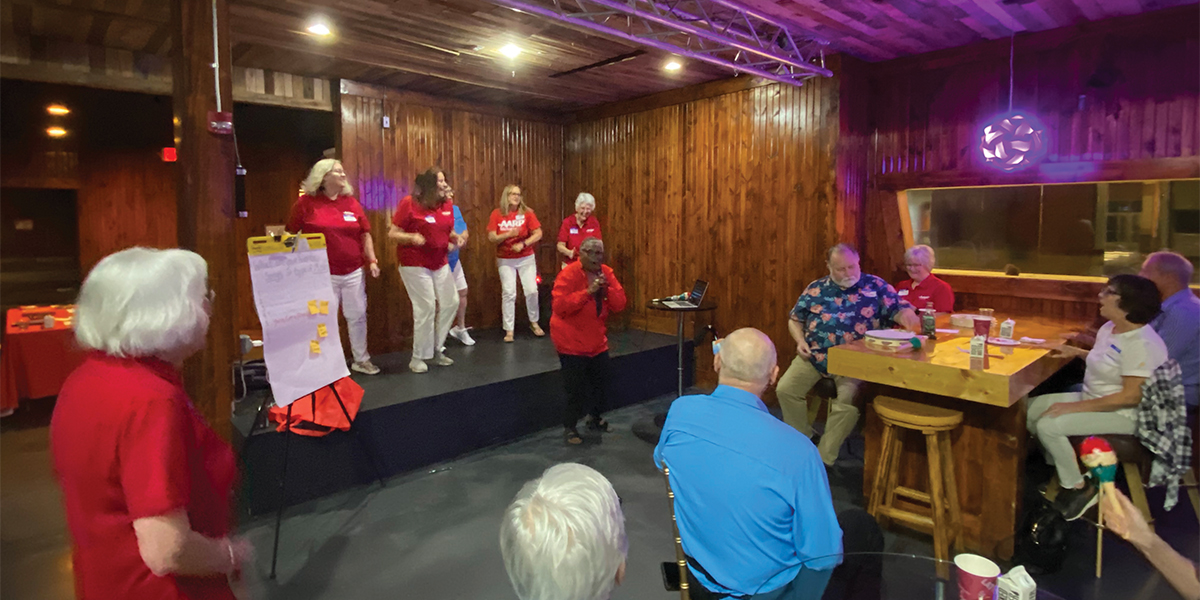 Good times and great friends at Ethel’s Place Social event is for