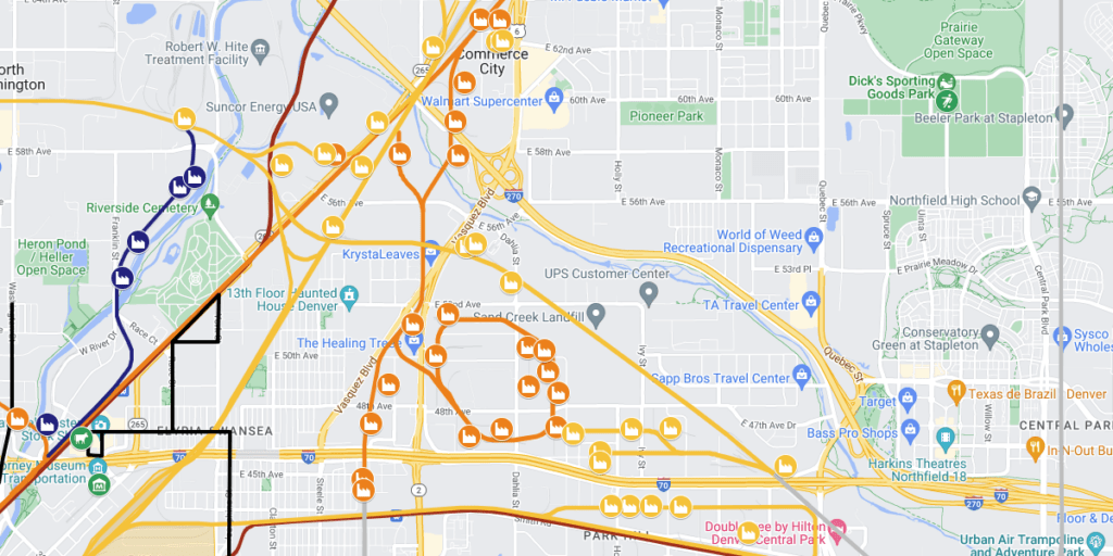 Maps Greater Denver Transit