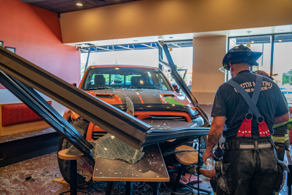 Jefferson County Truck vs. Building 5280Fire