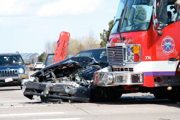Littleton Engine 17 Accident 5280Fire