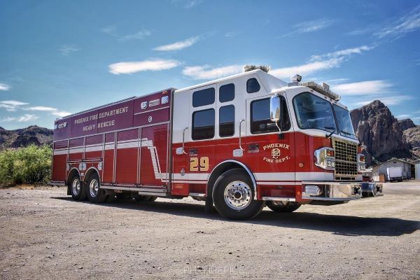 fire truck calendar 2023 Phoenix Station 72 5280Fire