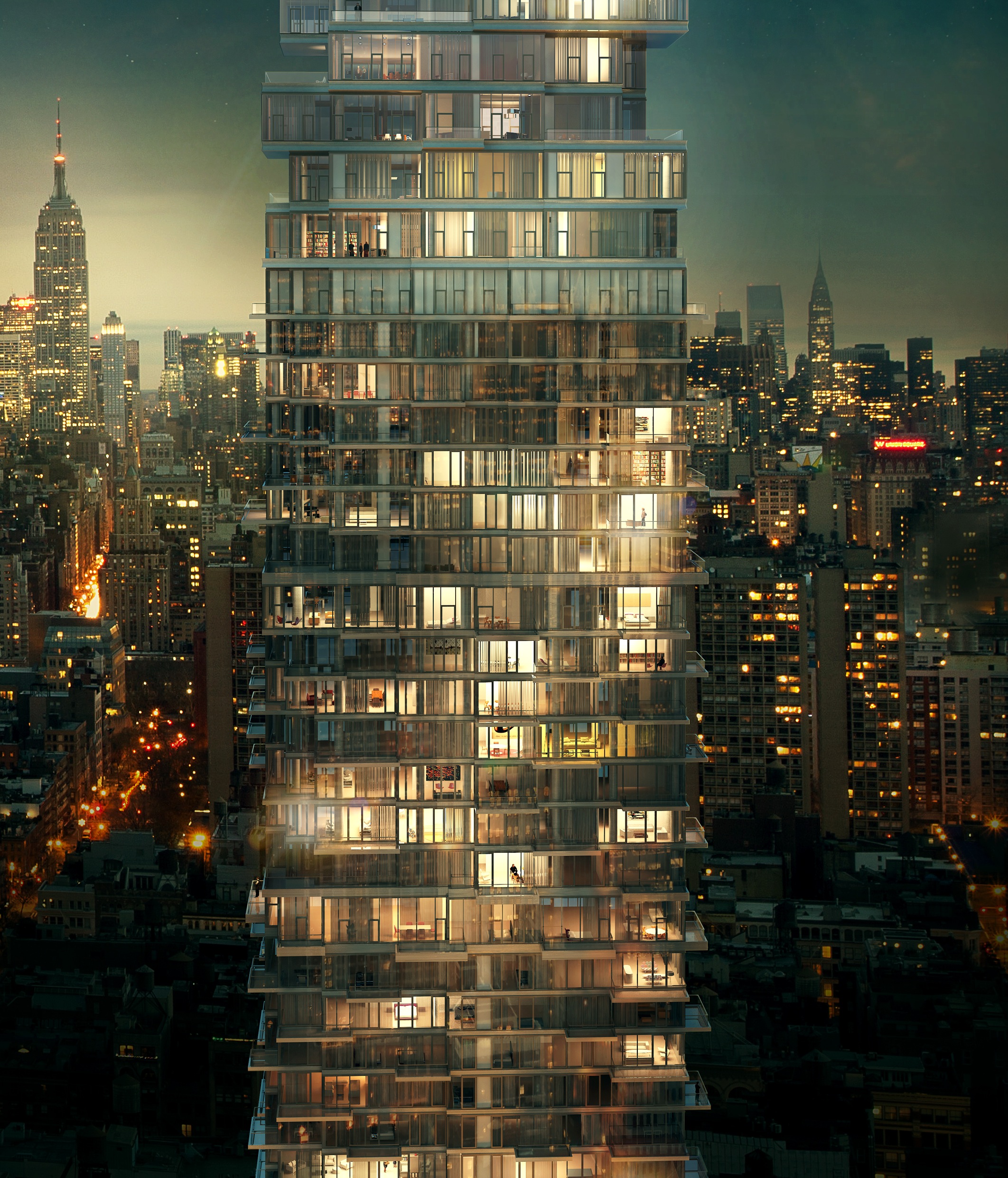 Collection 99+ Images Jenga Building In New York City Completed