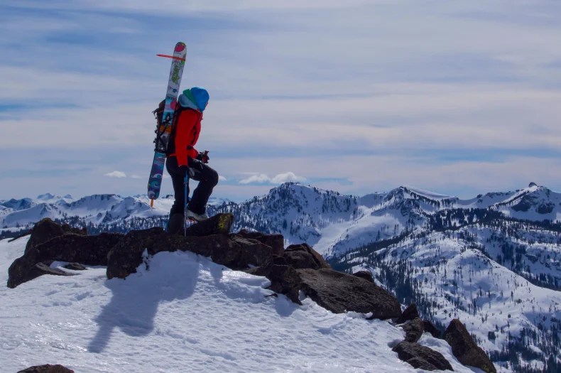 Backcountry Skiing in Palisades Tahoe 57hours