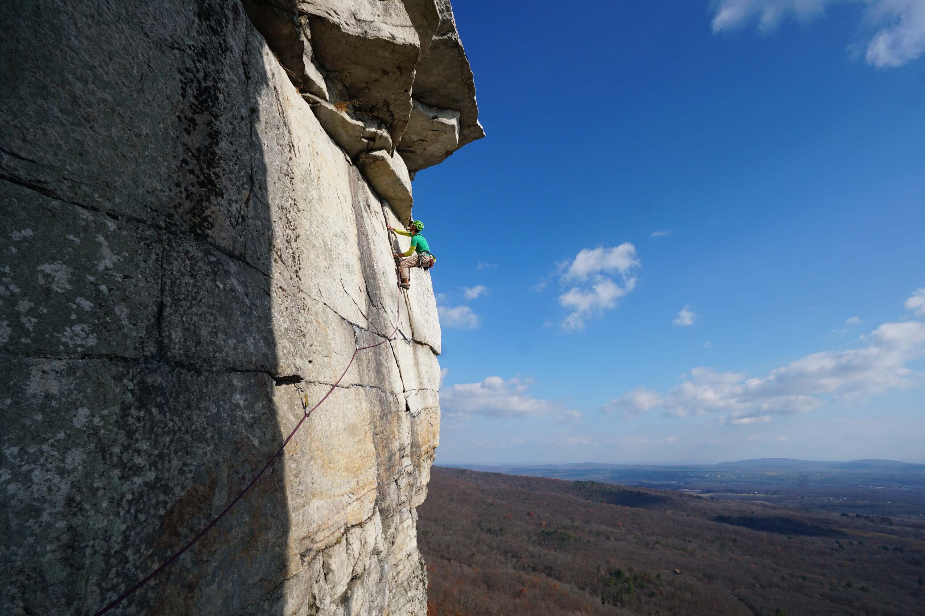Rock Climbing in the Gunks, NY, With a Guide 57hours