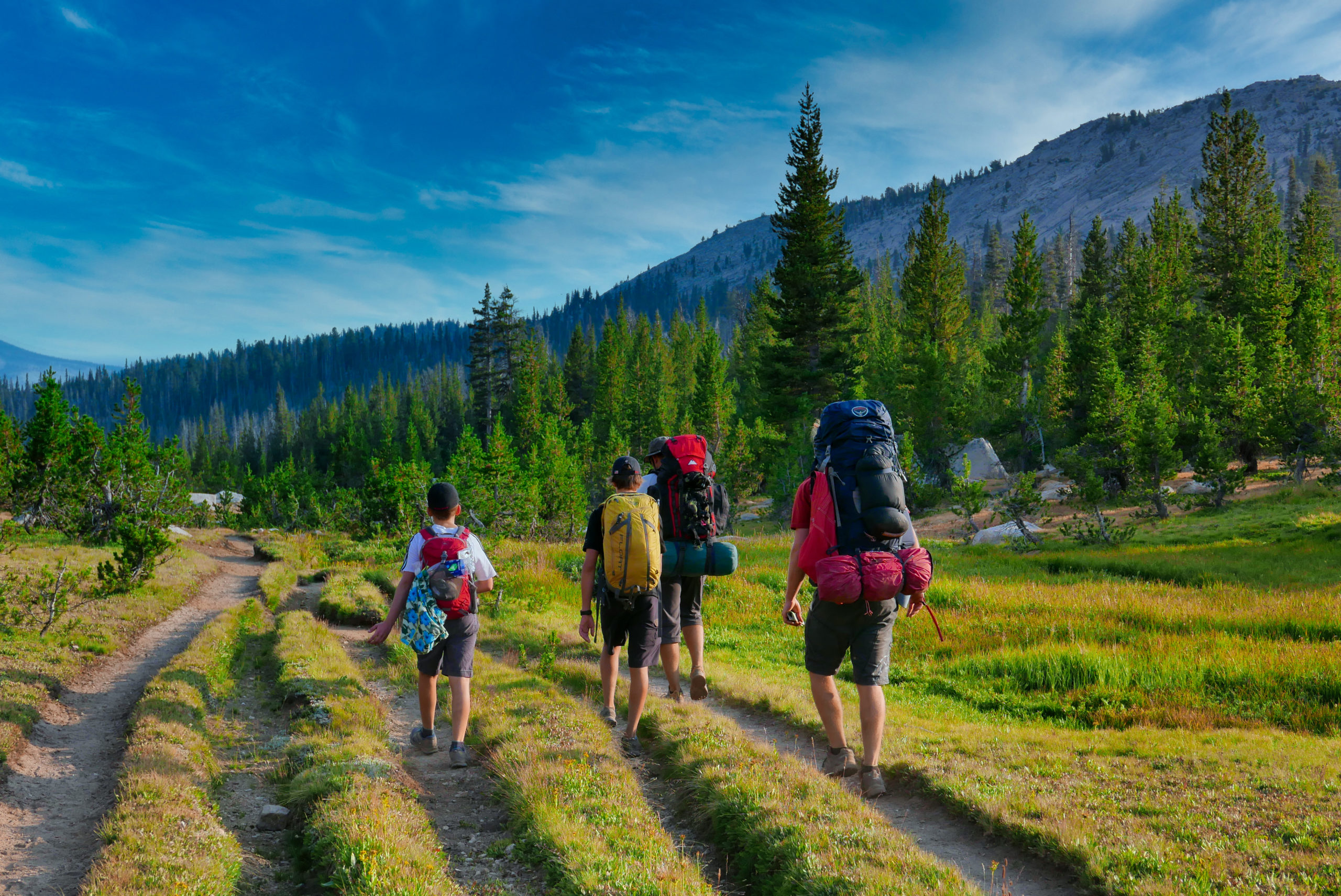 Hiking the John Muir Trail from Tuolumne Meadows to Yosemite Valley