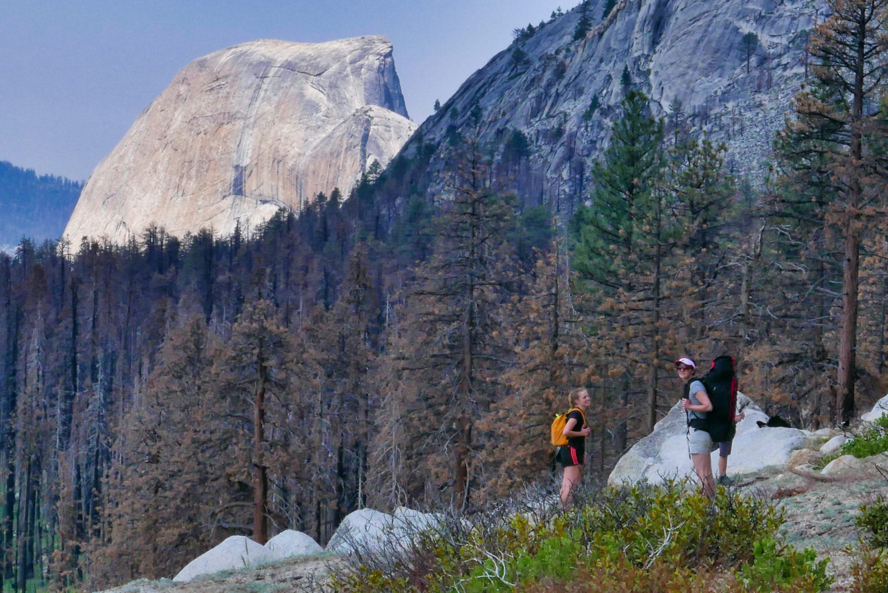 Hiking the John Muir Trail from Tuolumne Meadows to Yosemite Valley