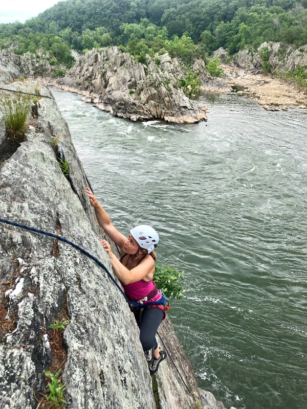 Guided Rock Climbing in Great Falls, VA 57hours