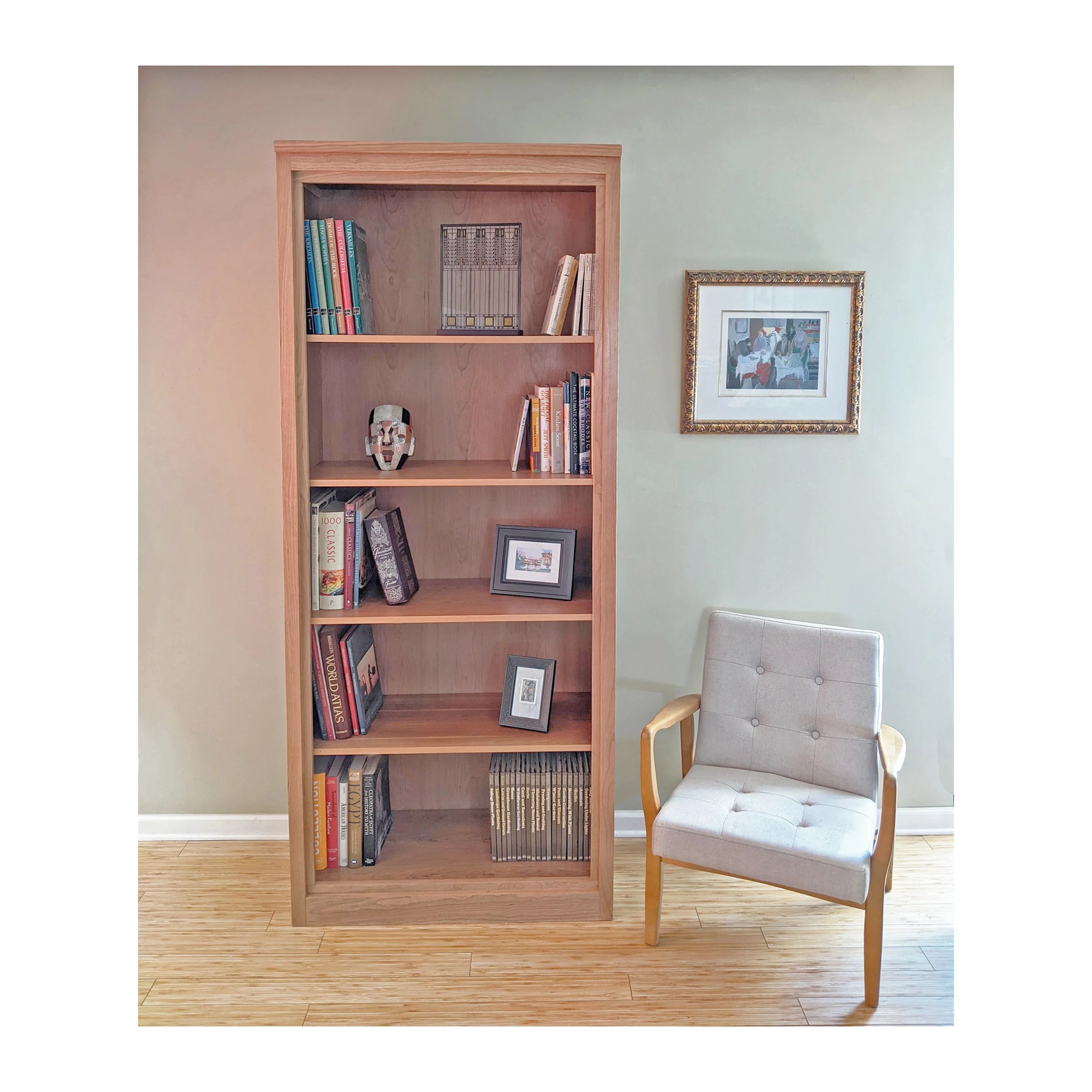 Framed_44 36″ Wide Bookshelf 57NorthPlank