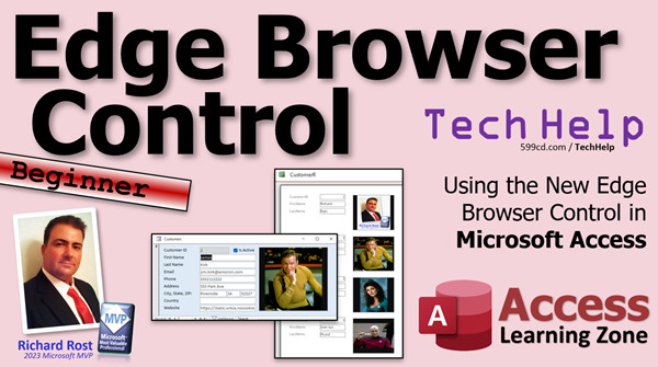 Edge Browser in Microsoft Access - Computer Learning Zone
