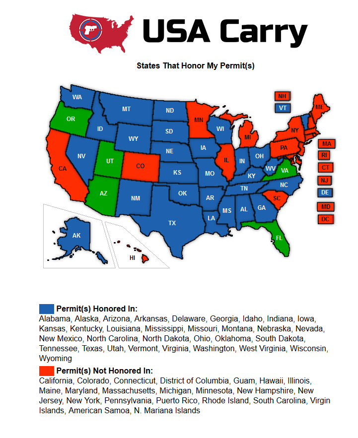 UT / FL / VA / OR / AZ CCW Class 80 San Dimas 2/17/2024