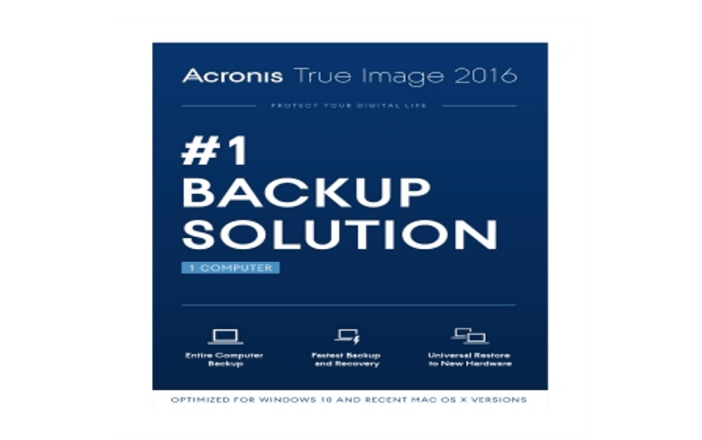 Acronis True Image 2016 Review Best Backup Software