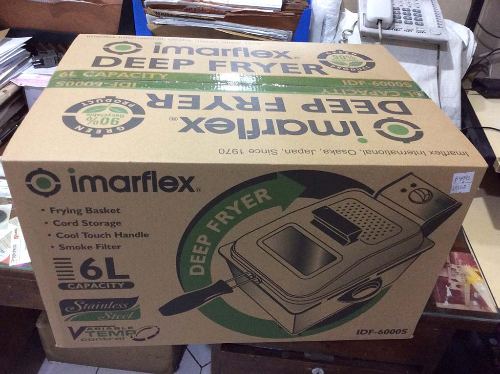 Imarflex Deep Fryer IDF6000S Cebu Appliance Center