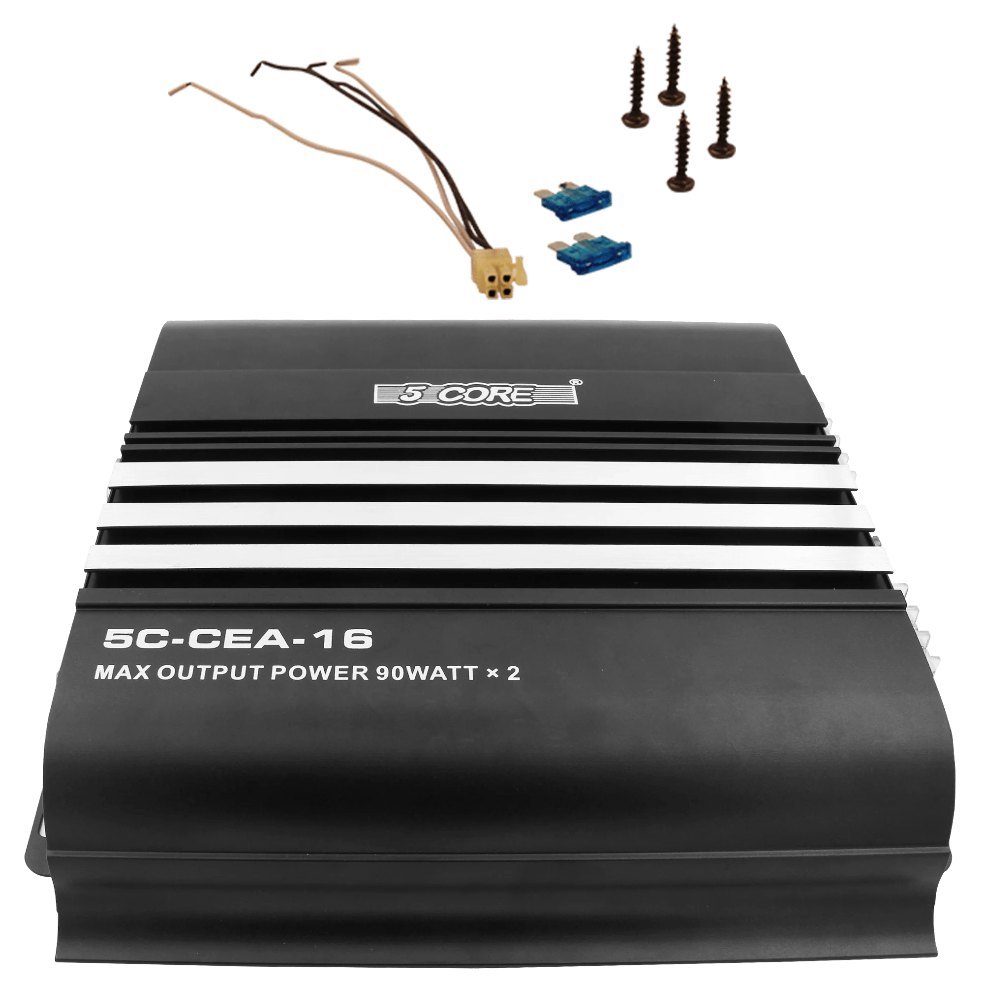 5 Core Two Channel Car Amp 1800W Combined Peak Power