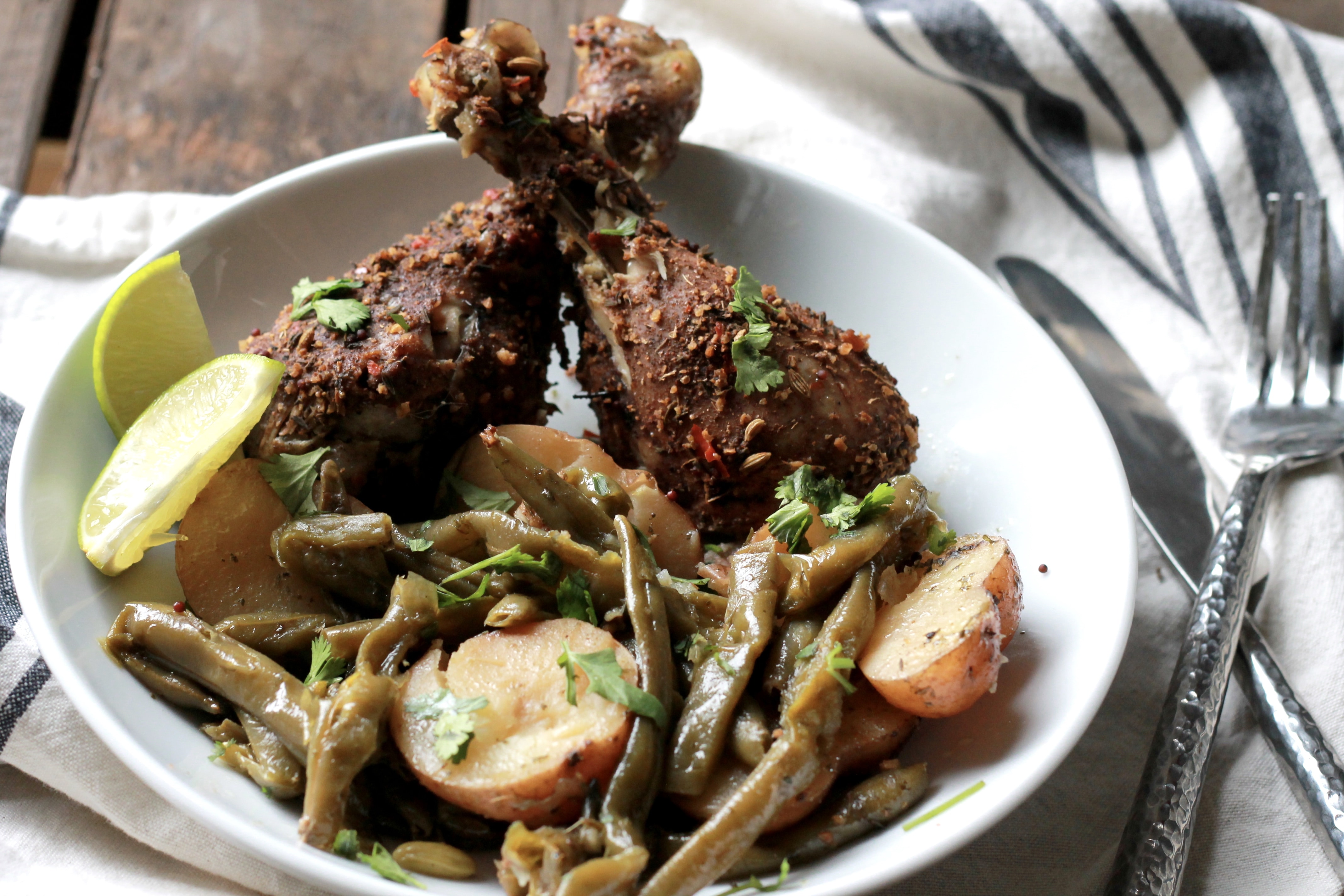 Slow Cooked Jerk Chicken Legs 5 Dinners In 1 Hour