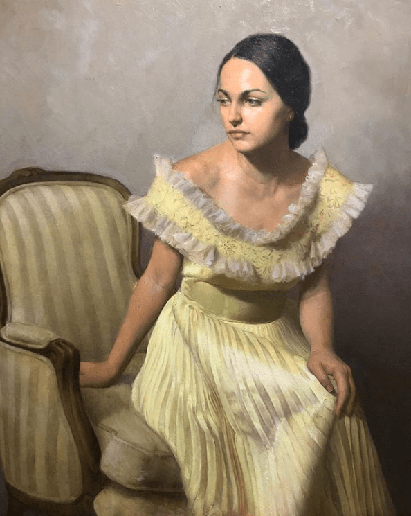 Oil Painter Who Inherited Her Talent From Her Mother And Grandmother is