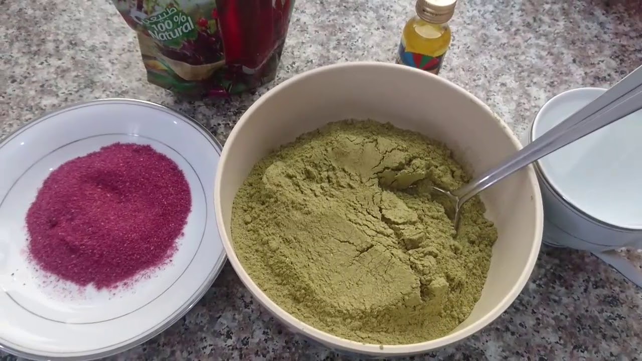 طريقة عمل الحنة السوداء بالحجر الاسود للشعر , وداعا للصبغة