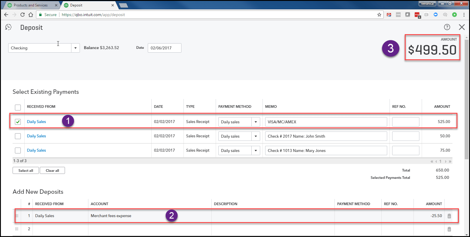How to record daily sales in QuickBooks Online 5 Minute Bookkeeping