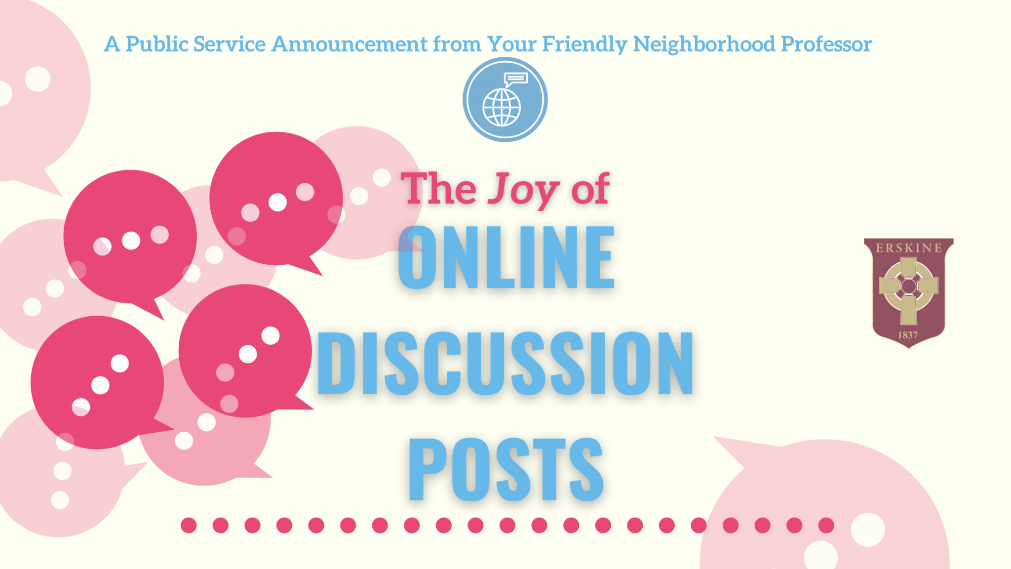 For Online Students Why Discussion Board Posting is a Big Deal