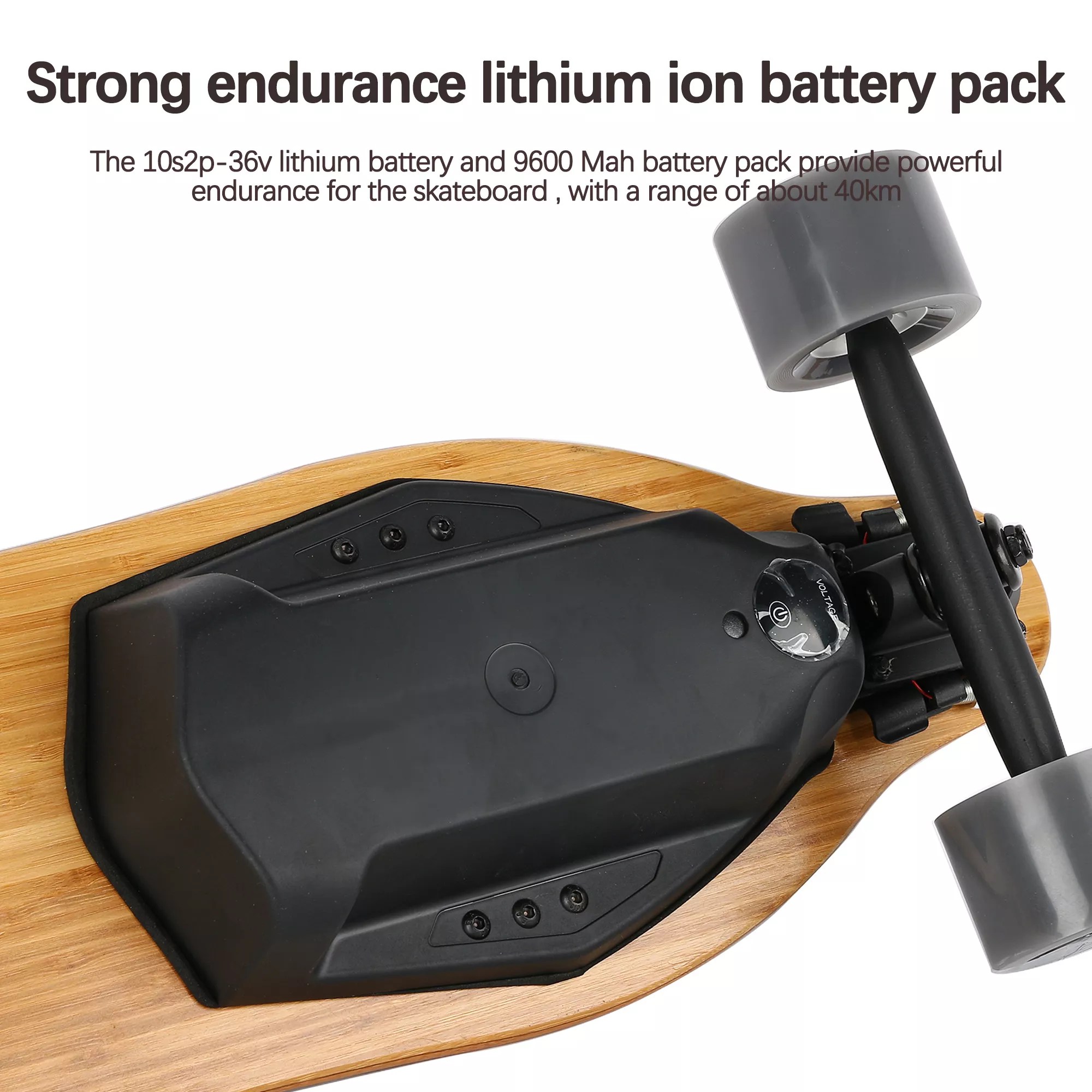 High Quality Fast 40km/h Boosted E Skate Long Board Dual Belt Motor Drive Cheap Electric