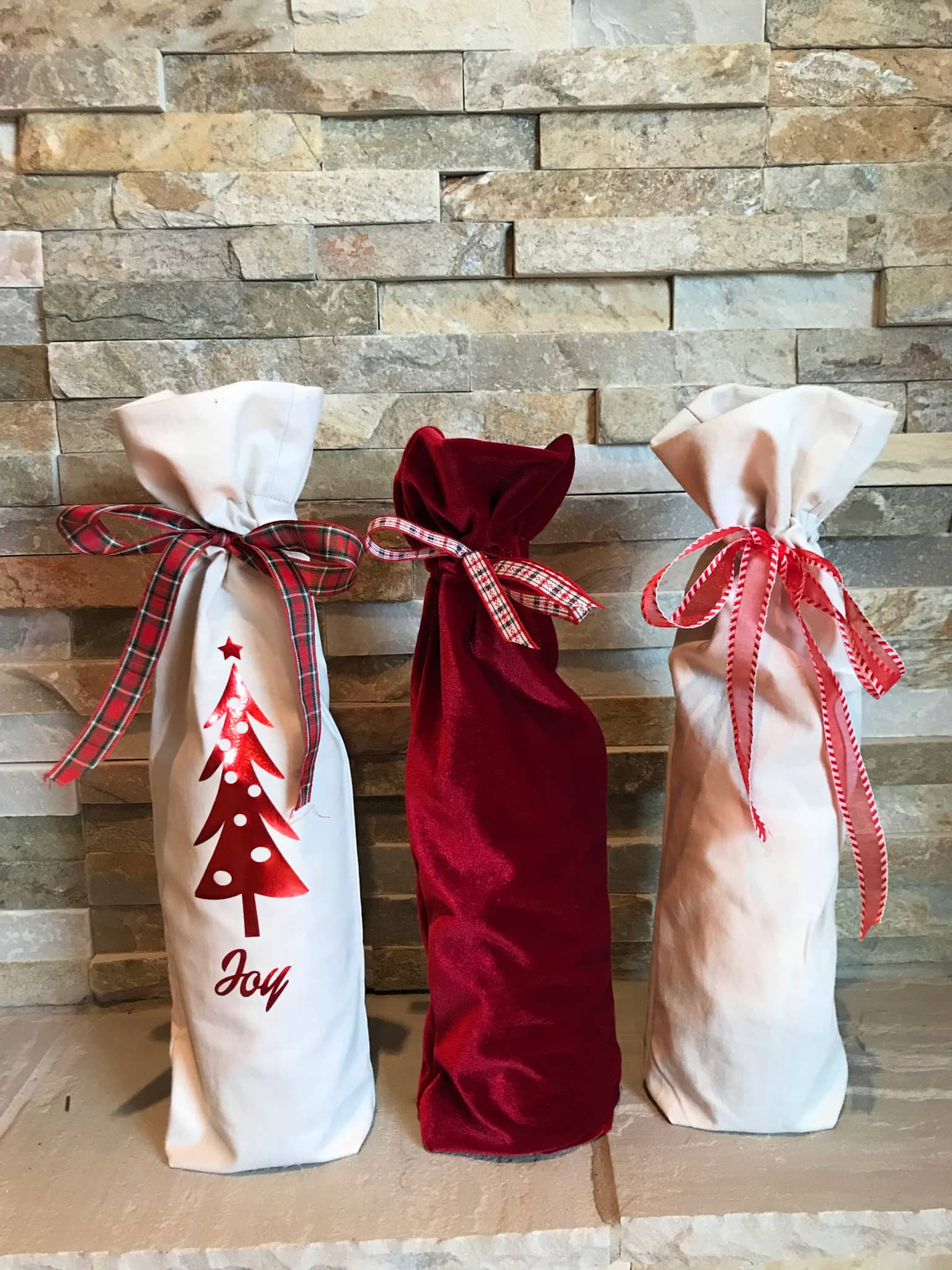 DIY Wine Gift Bag 5 out of 4 Patterns