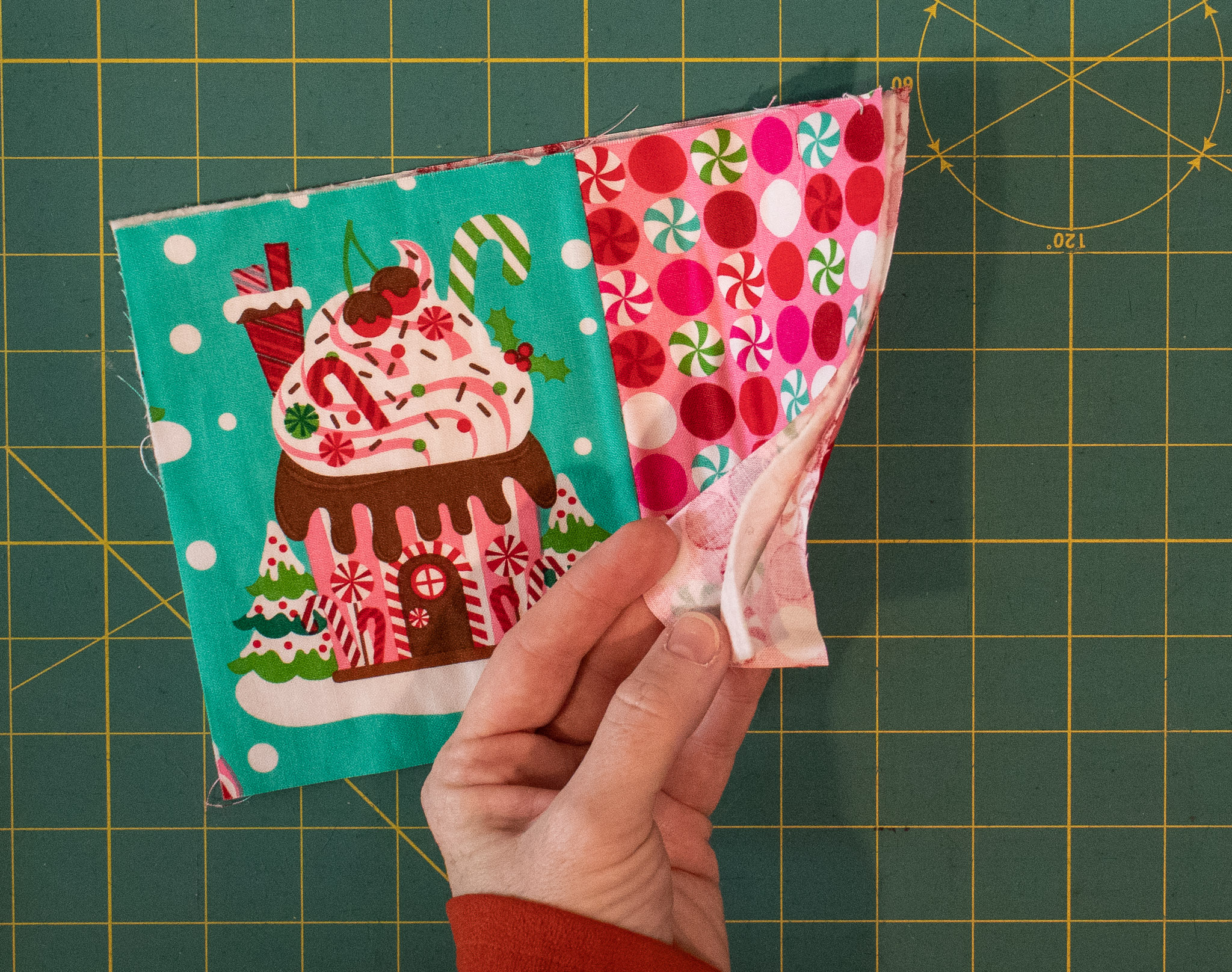 Mug Rug Tutorial 5 out of 4 Patterns