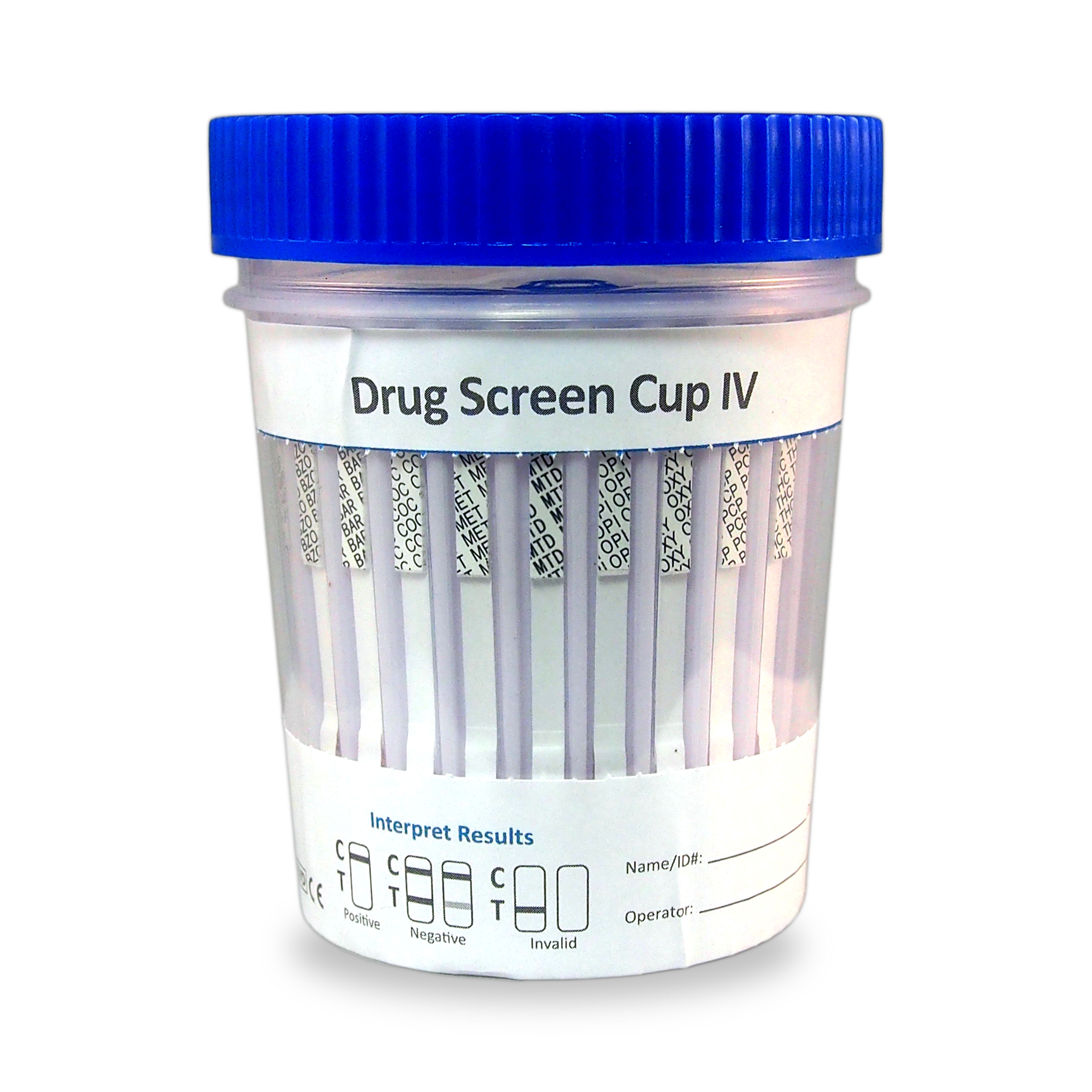 Five Panel Drug Screen Cup IV Drug Test (CLIA Waived)