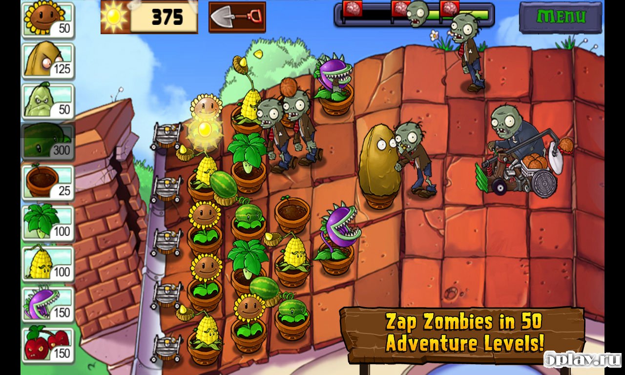 Plants Vs Zombies For Android Tablet Free Download