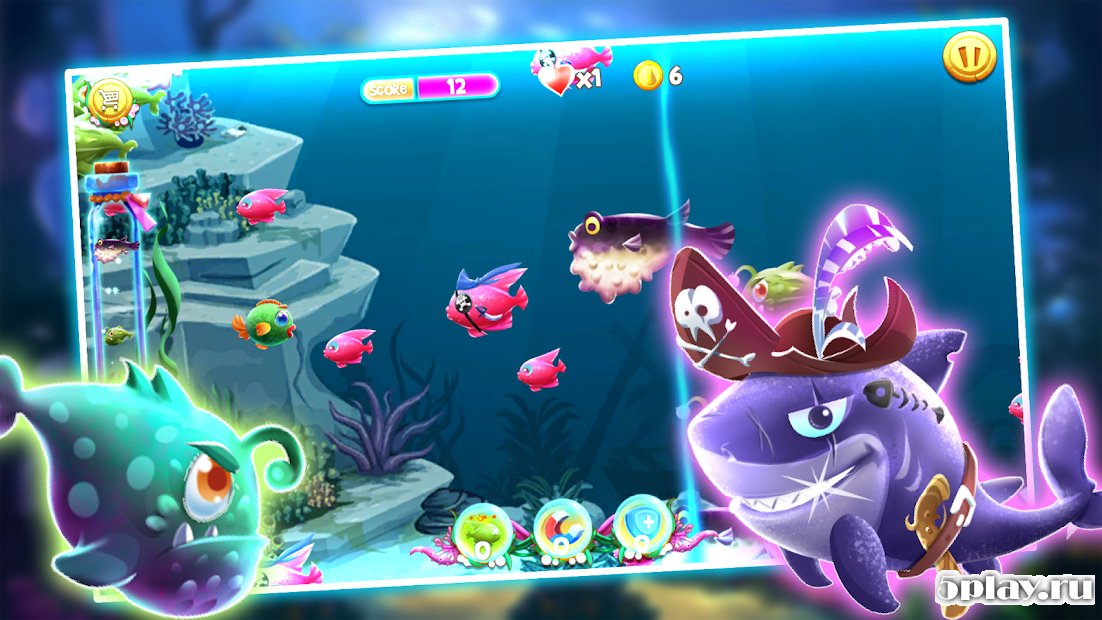 Download Fishing Frenzy Feeding Fish Game 1.0 APK (MOD